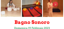 Bagno Sonoro a Roma con campane di cristallo e strumenti sciamanici