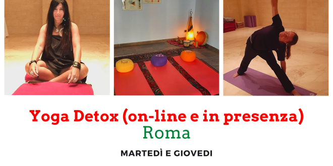 Yoga a Roma (on-line e in presenza a Piazza Re di Roma)